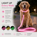 No tangle Dog Leash LED